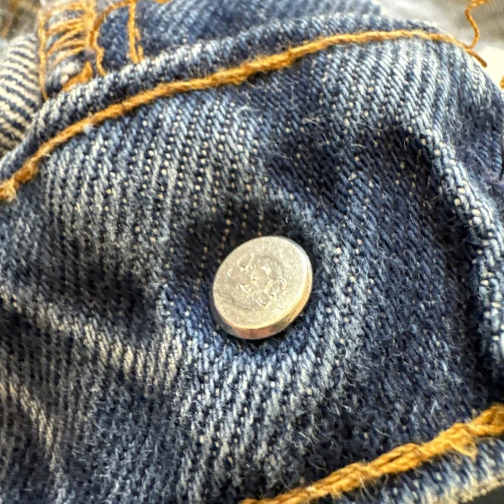 Vintage Levis 505 Jeans Mens 34 x 30 Relaxed‎ Fit 80s Denim Straight Leg